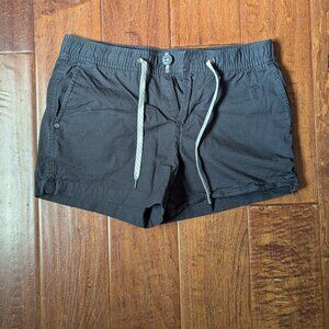 Vuori Womens Ripstop Short, Charcoal, Small